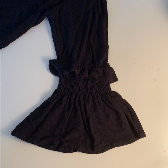 black quarter bell sleeve shirt - Picture 2 of 3